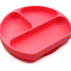 Bumkins Suction Plates & Bowls|Dishes, Utensils & Food Containers*Silicone Grip Dish, Red