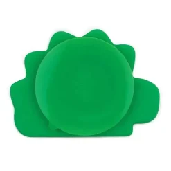 Bumkins Plates & Bowls|Dishes, Utensils & Food Containers*Silicone Grip Dish - Dinosaur