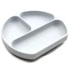 Bumkins Suction Plates & Bowls|Dishes, Utensils & Food Containers*Silicone Grip Dish, Gray
