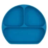 Bumkins Plates & Bowls|Dishes, Utensils & Food Containers*Silicone Grip Dish - Dark Blue