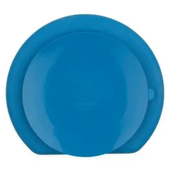Bumkins Plates & Bowls|Dishes, Utensils & Food Containers*Silicone Grip Dish - Dark Blue