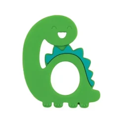 Bumkins Rattles & Teethers|Toys For 0-12 Months*Silicone Teether - Dinosaur