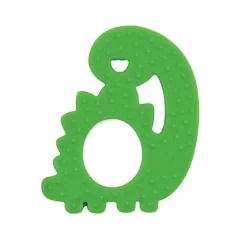 Bumkins Rattles & Teethers|Toys For 0-12 Months*Silicone Teether - Dinosaur