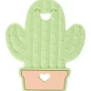 Bumkins Rattles & Teethers|Toys For 0-12 Months*Silicone Teether - Cactus
