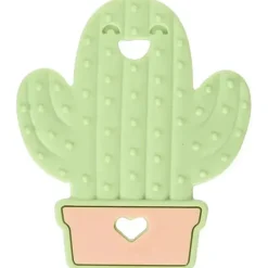 Bumkins Rattles & Teethers|Toys For 0-12 Months*Silicone Teether - Cactus