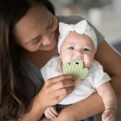 Bumkins Rattles & Teethers|Toys For 0-12 Months*Silicone Teether - Cactus