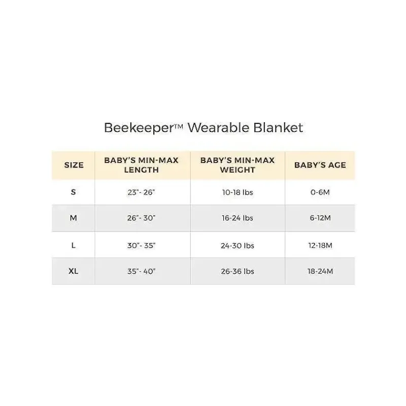Burt's Bees Baby Swaddles & Wearable Blankets*Burts Bees - Baby Beekeeper Wearable Blanket, Herbivores