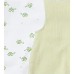 Burt's Bees Baby Baby Onesies & Bodysuits*Burts Bees - Baby Boy Tortoise Jumpsuit & Bodysuit Set, Mint Tea