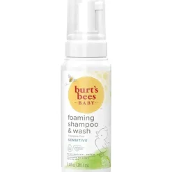 Burt's Bees Baby Lotions & Perfumes*Burt's Bees - Baby Foaming Shampoo & Wash, Sensitive, 8.4 Fl Oz