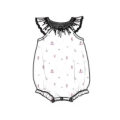 Burt's Bees Baby Baby One-Pieces*Burts Bees - Baby Girl Desert Life Bubble, Crocus
