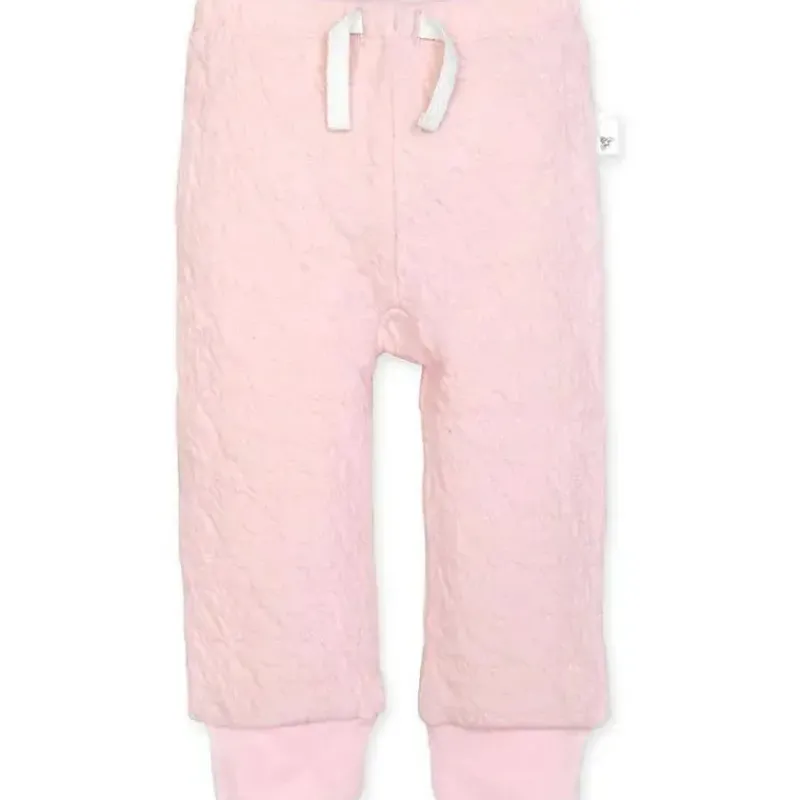 Burt's Bees Baby Baby Shorts, Jeans & Pants*Burts Bees - Baby Girl Knit Jogger Pants, Blossom
