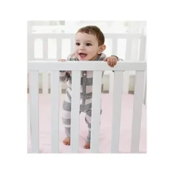 Burt's Bees Baby Baby One-Pieces*Burts Bees - Baby Girl Rugby Stripe Coverall, Blossom