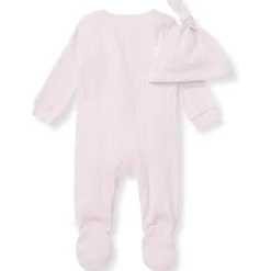 Burt's Bees Baby Baby Sleepwear*Burts Bees - Baby Girl Sweet Rib Jumpsuit Set, Sweet Lavender
