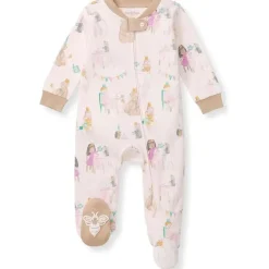 Burt's Bees Baby Baby Sleepwear*Burts Bees - Baby Girl Tea Time Sleep & Play, Dawn