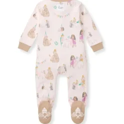 Burt's Bees Baby Baby Sleepwear*Burts Bees - Baby Girl Tea Time Sleep & Play, Dawn