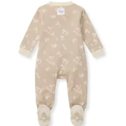 Burt's Bees Baby Baby Sleepwear*Burts Bees - Baby Girl Whimsical Floral Sleep & Play, Hummus
