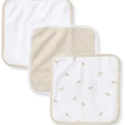 Burt's Bees Baby Baby Washcloths*Burt's Bees - Baby Infant Washcloths, 100% Organic Cotton, 3Pck, Oatmel