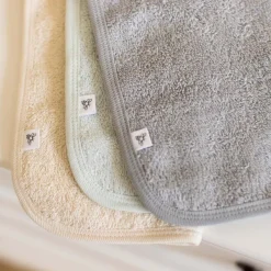 Burt's Bees Baby Baby Washcloths*Burt's Bees - Baby Infant Washcloths, 100% Organic Cotton, Knit Terry, 3Pk, Quarry