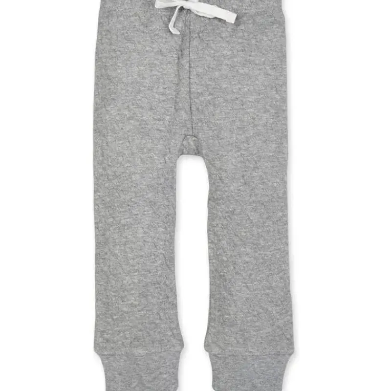 Burt's Bees Baby Baby Shorts, Jeans & Pants*Burts Bees - Baby Knit Jogger Pants, Heather Grey