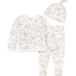 Burt's Bees Baby Clothing Gift Set|Take Me Home Outfits*Burts Bees - Baby Palm Desert Toile Take Me Home Set, Cloud