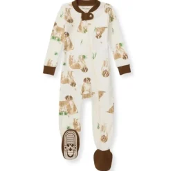 Burt's Bees Baby Baby Sleepwear*Burts Bees - Baby Unisex St Bernard Sleep & Play, Oat