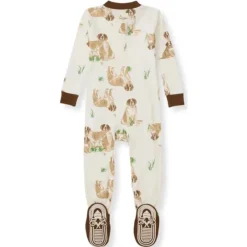 Burt's Bees Baby Baby Sleepwear*Burts Bees - Baby Unisex St Bernard Sleep & Play, Oat