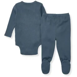 Burt's Bees Baby Baby Onesies & Bodysuits*Burts Bees - Baby Unisex Wrap Front Bodysuit Set, Underwater