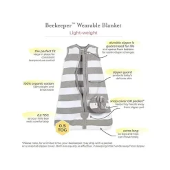 Burt's Bees Baby Swaddles & Wearable Blankets*Burts Bees - Beekeeper Baby Wearable Blanket