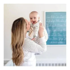 Burt's Bees Baby Baby Onesies & Bodysuits*Burts Bees - Honey Bee Organic Baby Sleep & Play Pajamas, Heather Grey