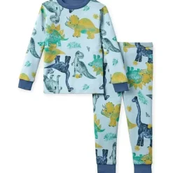 Burt's Bees Baby Clothing Gift Set|Baby Sleepwear*Burts Bees - Mega Dino Friends Tee & Pant Pj Set