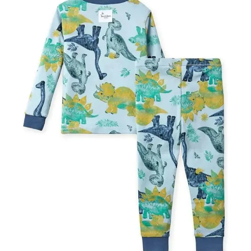 Burt's Bees Baby Clothing Gift Set|Baby Sleepwear*Burts Bees - Mega Dino Friends Tee & Pant Pj Set