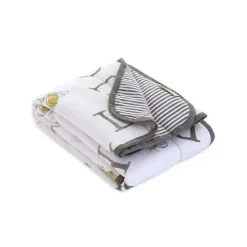 Burt's Bees Baby Blankets & Quilts*Burts Bees 100% Organic Cotton Reversible ABC Baby Blanket
