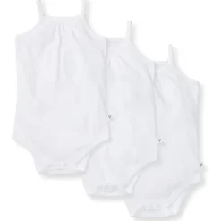 Burt's Bees Baby Baby Onesies & Bodysuits*Burts Bees - 3Pk Baby Short Long Sleeve One Piece Bodysuits, Cloud