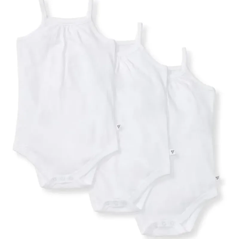 Burt's Bees Baby Baby Onesies & Bodysuits*Burts Bees - 3Pk Baby Short Long Sleeve One Piece Bodysuits, Cloud