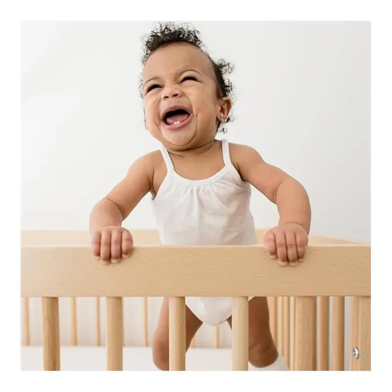 Burt's Bees Baby Baby Onesies & Bodysuits*Burts Bees - 3Pk Baby Short Long Sleeve One Piece Bodysuits, Cloud