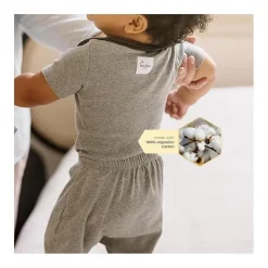 Burt's Bees Baby Baby Onesies & Bodysuits*Burts Bees - 3Pk Baby Unisex Organic Solid Short Sleeve Bodysuits, Midnight