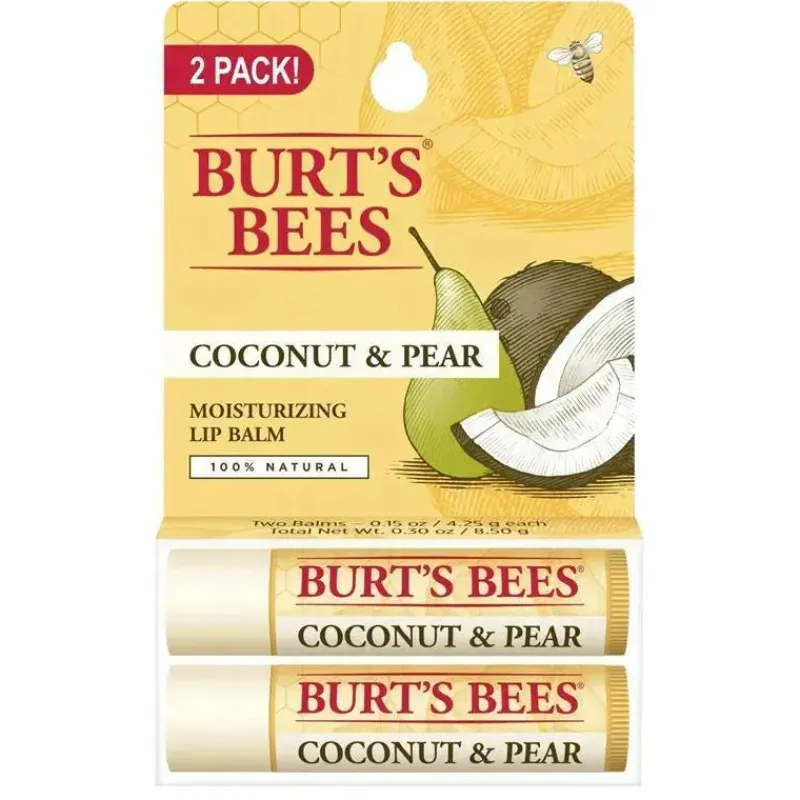 Burt's Bees Baby Oral & Nasal Care*Burts Bees - 2Pk Lip Balm Coconut & Pear