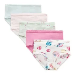 Burt's Bees Baby Clothing Gift Set|Baby Underwear*Burts Bees - 5Pk Little Planets & Magical Unicorn Underwear