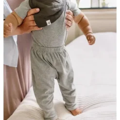 Burt's Bees Baby Baby Shorts, Jeans & Pants*Burts Bees - 3Pk Organic Cotton Baby Harem Pants, Midnight