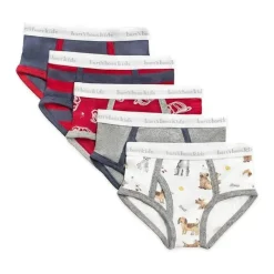 Burt's Bees Baby Clothing Gift Set|Baby Underwear*Burts Bees - 5Pk Puppy Party & Fire Fighter Hats Underwear