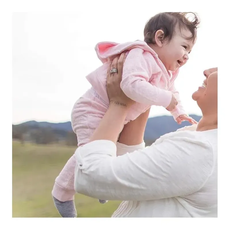 Burt's Bees Baby Baby Coats, Sweaters & Jackets*Burts Bees - Quilted Jacket, Blossom