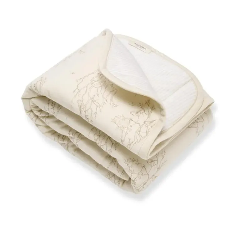 Burt's Bees Baby Blankets & Quilts*Burts Bees - Swaying Branches Reversible Blanket, Oat