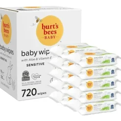 Burt's Bees Baby Wipes & Warmers*Burt’s Bees - Unscented Natural Baby Wipes for Sensitive Skin, 72 Wipes 10 Pack