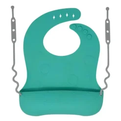 Busy Baby High Chair Accessories|High Chair*- Bungee Bib | Spearmint