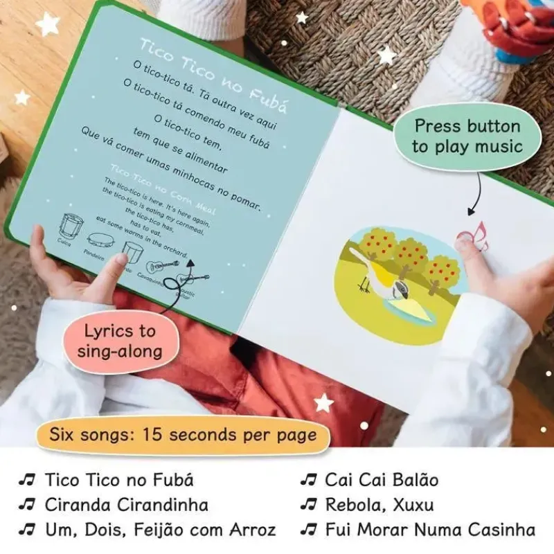 Calis Book Toys For 2 Year Old|Books, Music & Dvds*Cali's Books - Brazilian Nursery Rhymes