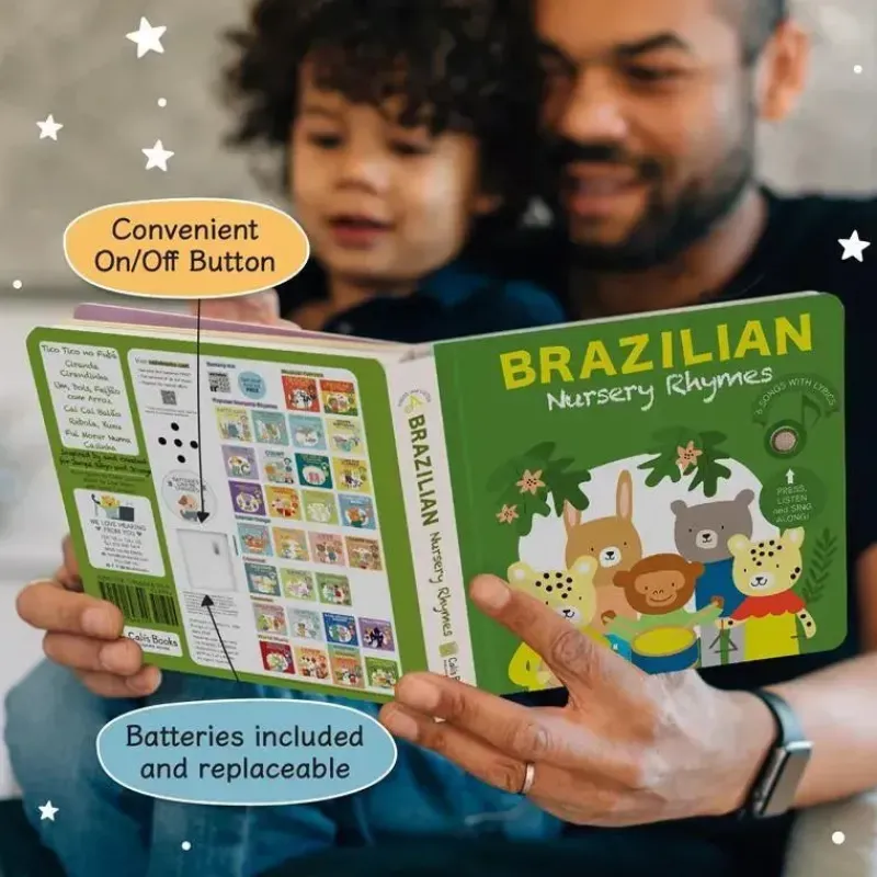 Calis Book Toys For 2 Year Old|Books, Music & Dvds*Cali's Books - Brazilian Nursery Rhymes