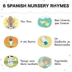 Calis Book Toys For 2 Year Old|Books, Music & Dvds*Cali's Books - Spanish Nursery Rhymes