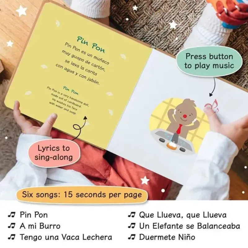 Calis Book Toys For 2 Year Old|Books, Music & Dvds*Cali's Books - Spanish Nursery Rhymes