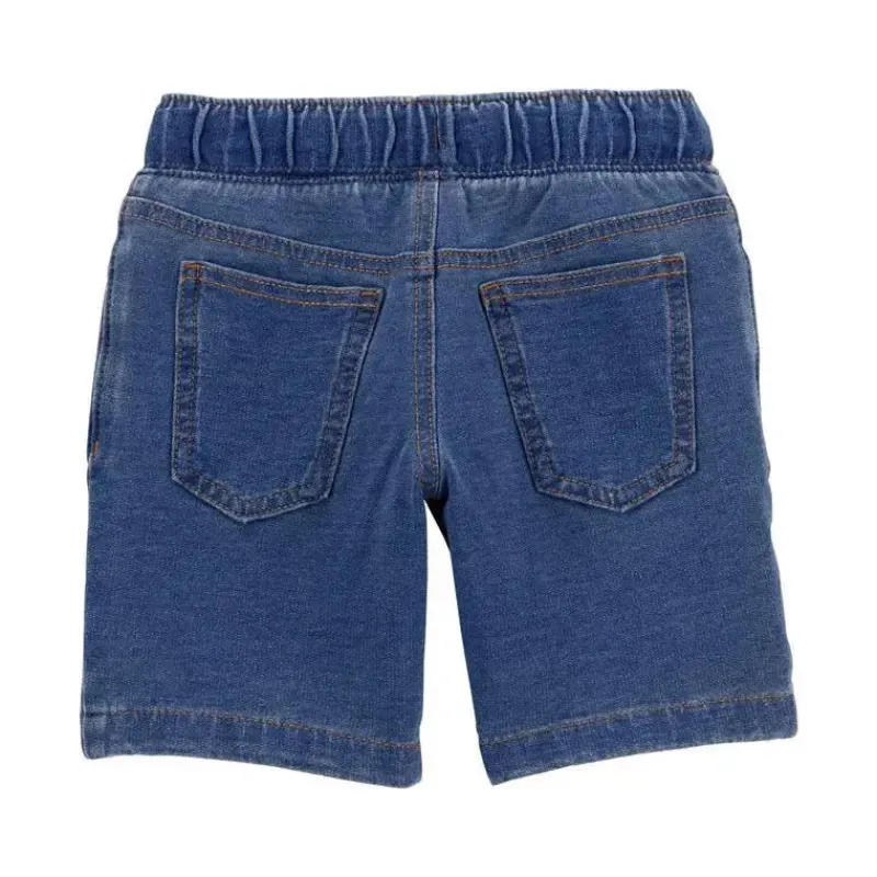Carter's Baby Shorts, Jeans & Pants*Carter's - Baby Boy Chambray French Terry Shorts, Denim