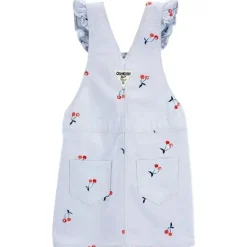 Carter's Baby One-Pieces*Carters - Baby Girl Cherry Print Knit Jumper Dress